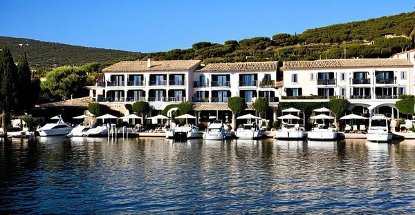 Hôtel unique cité lacustre : charme et confort à port grimaud