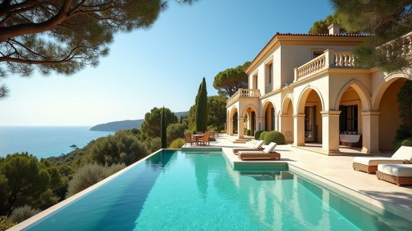 Investir dans une villa luxe avec piscine à Saint-Tropez