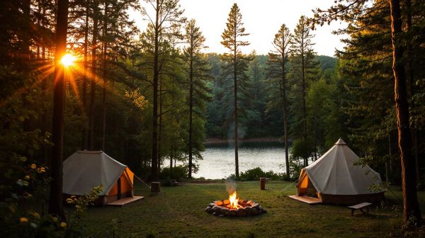 Séjour haut de gamme : découvrez le luxe du camping en nature