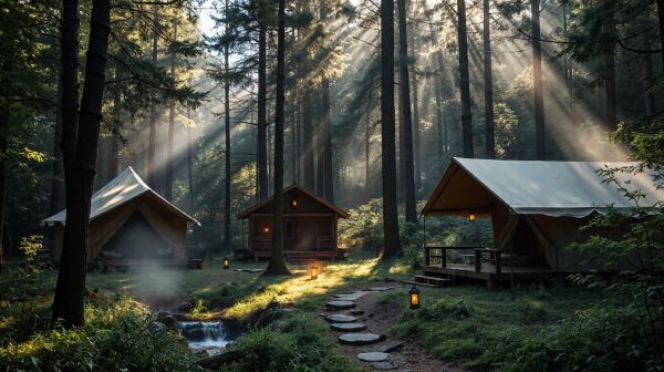 Séjour haut de gamme : découvrez le luxe du camping en nature